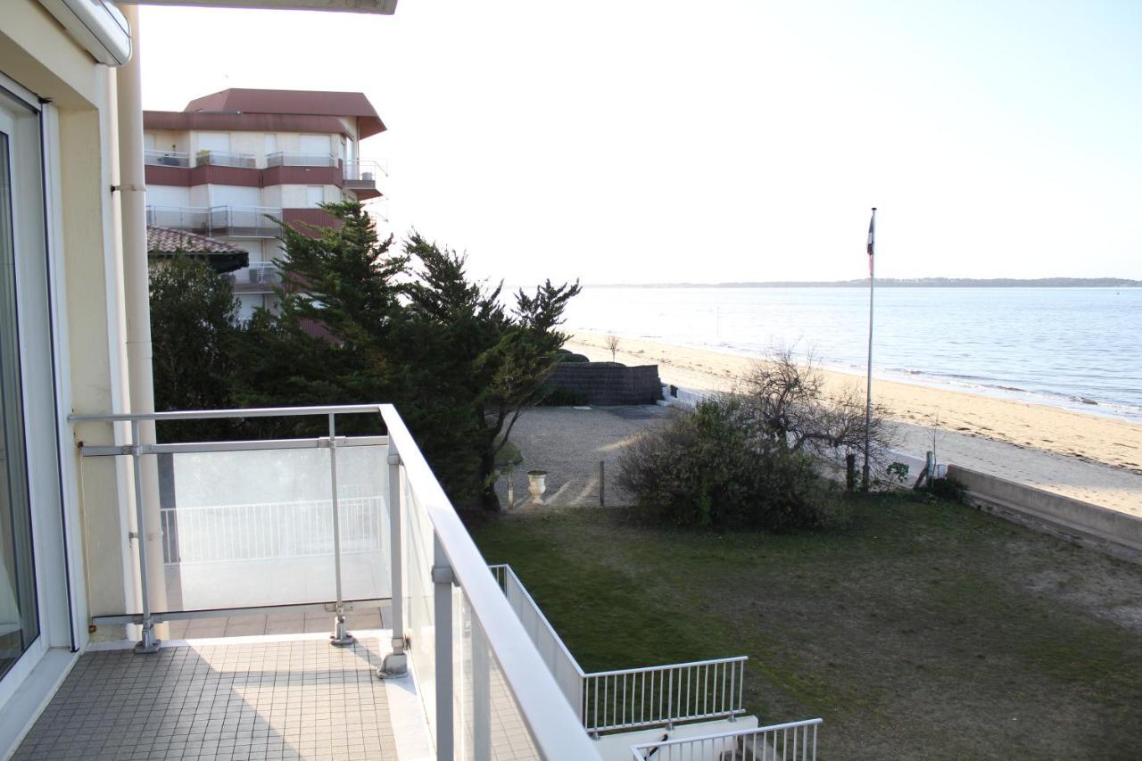 Appartement Arcachon Perreire Premiere Ligne Les Pieds Dans L Eau Vue Magnifique Sur Le Bassin Exterior foto